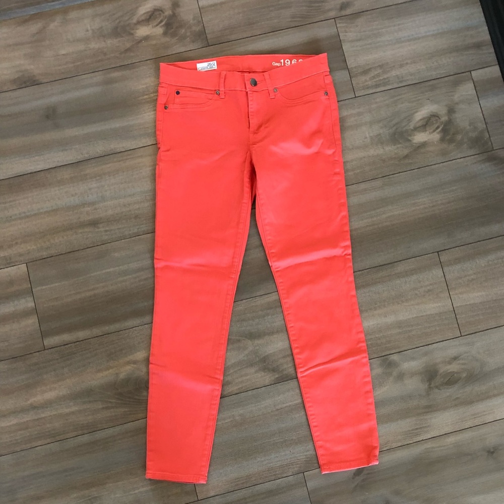 Gap Coral Skinny Legging Jean- Size 2/26 Regular